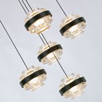 Подвесной светильник Delight Collection MD22030002 MD22030002-5A black/clear