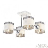Потолочная люстра Arte Milano Amalfi 329809/4 WH+CR