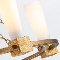 Подвесная люстра Elstead Lighting KRISTY5-DG-OPAL