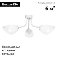 Потолочная люстра Vitaluce V3184/3PL