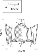 Потолочная люстра Lightstar Castello 744057