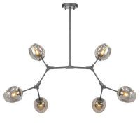 Люстра на штанге AM Group LOFT-6 BK