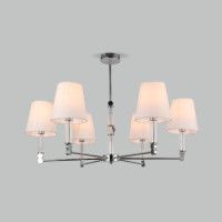 Люстра на штанге Eurosvet Conso 60145/6 хром Smart a061955