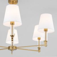 Люстра на штанге Eurosvet Conso 60145/6 латунь Smart a061950