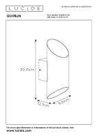 Настенный светильник Lucide Quirijn 09233/01/30