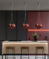 Подвесной светильник Delight Collection 19152 19152P/3 rose gold