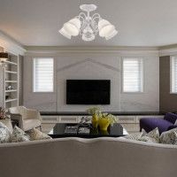 Потолочная люстра Arte Milano 340800/5 WT+SL