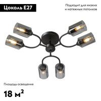 Потолочная люстра Vitaluce V2823-1/6PL