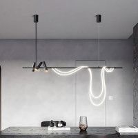 Подвесной светильник Delight Collection 7242P/L1200 black/white