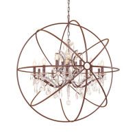 Подвесная люстра LOFT IT Foucaults orb crystal Loft1897/15