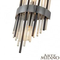 Настенный светильник Arte Milano 1A.D170.H450.E14.2 Bk