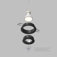 Точечный светильник влагозащищенный Denkirs Hydro DK2110-BK