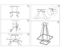 Подвесной светильник Kink Light АЛЬТИС 08227,19(4000K)