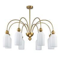 Люстра на штанге Escada Ode 686/8PL Copper