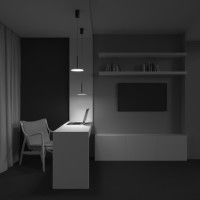 Подвесной светильник Maytoni Plato P076PL-L12W3K-B