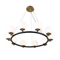 Подвесной светильник Lumina Deco Modica LDP 6032-10 BK+MD