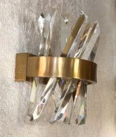 Настенный светильник Delight Collection Akasha MB18162246-250A light antique brass