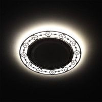 Встраиваемый светильник ЭРА DK LD28 WH/BK Б0037390