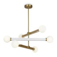 Люстра на штанге Freya Cross FR5381PL-06G