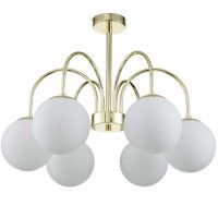 Люстра на штанге Indigo Voga 13017/6R Gold V000325