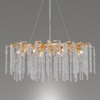 Подвесная люстра Lightera Curls LE303L-11G