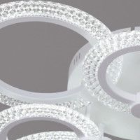 Потолочная люстра Reluce 68090-0.3-4+4 WH