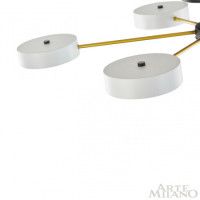 Потолочная люстра Arte Milano Ferrara 252006/6 Bk/Wh