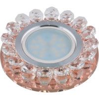 Встраиваемый светильник Fametto Luciole DLS-L102 GU5.3 CHROME/PEACH 10001