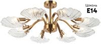 Потолочная люстра Stilfort Muschel 2153/05/08P