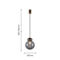 Подвесной светильник Favourite Ortus 4269-1P