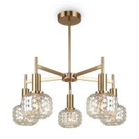 Люстра на штанге Freya Fero FR5366CL-05BS