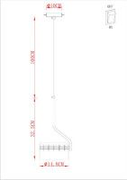 Подвесной светильник Arte Lamp Mosaic A2094SP-1GO