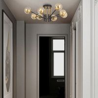 Потолочная люстра Arte Milano Neapolis 273708/8 BK/GD