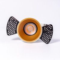 Встраиваемый светильник Fiberli 302T75 (круглая рамка) 12130202