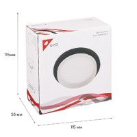 Встраиваемый светильник Reluce 53004-9.0-001RLD GX53 BK