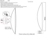 Настенный светильник Crystal Lux JOYA AP6W LED WH