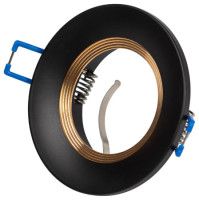 Встраиваемый светильник Эра KL107 BK/GD Б0061097