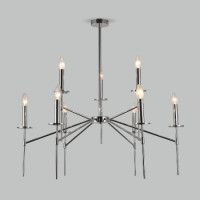 Люстра на штанге Eurosvet Anders 60142/9 хром Smart a061934