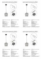 Подвесной светильник Vitaluce V2846-1/1S