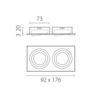 Встраиваемый светильник MR16 Lightstar Singo Base 011626