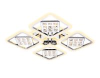 Потолочная светодиодная люстра Ambrella Light Acrylica Ice FA288