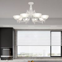 Потолочная люстра Arte Milano 340049/8 WT+SL