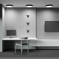 Потолочный светильник Maytoni Zon C032CL-45W2.7K-RD-B