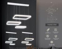 Подвесной светодиодный светильник Ambrella Light Acrylica Original FA6165