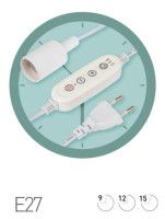 Светильник для растений Эра FITO-Time Holder E27 3 м Б0064279