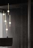 Подвесной светильник Delight Collection MD21001050 MD21001050-1A black/gold