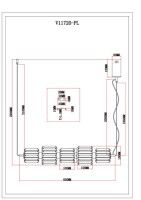 Подвесной светильник Moderli Prismique V11720-PL