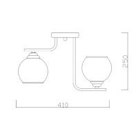 Потолочный светильник Escada Elli 1134/2