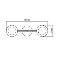 Потолочный светильник Escada Muse 1100/2P