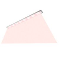 Светильники для растений Спектр с дальним красным для фотосинтеза Uniel ULT-P73B-100W/SPLX/L105/K IP54 WHITE WINTERGARDEN LINKABLE UL-00013095